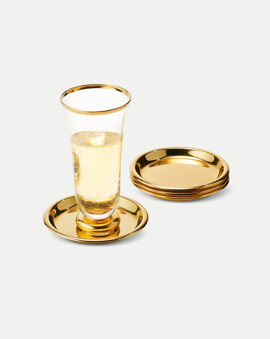 Marzia Gold Coaster Set