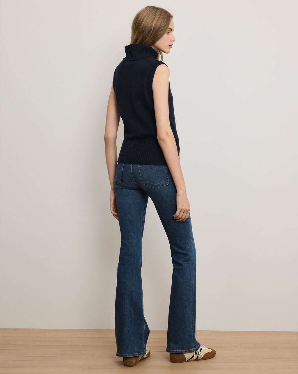 Mazzy Cashmere Sleeveless Sweater
