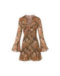 Adrienne Silk Mini Dress