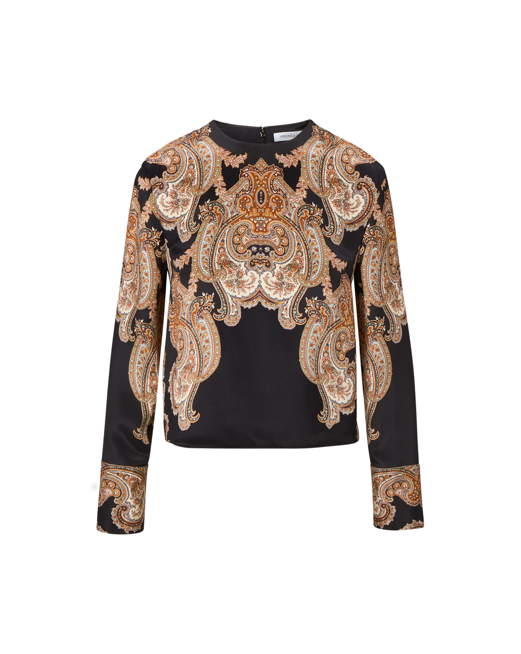 Karisse Paisley Silk Blouse