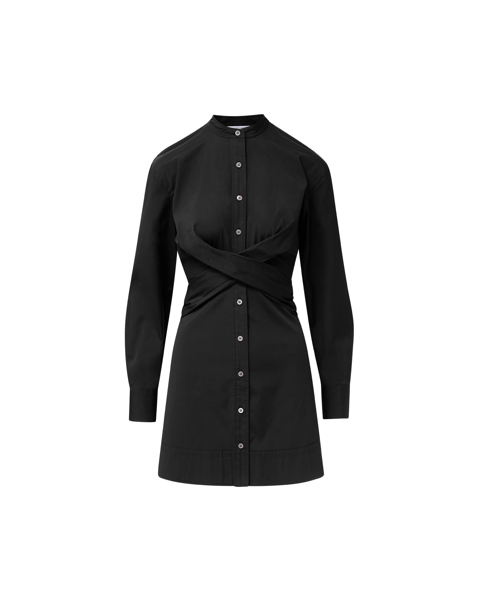 Ellers Mini Wrap Shirtdress