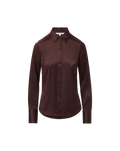 Monique Silk Button-Down Shirt