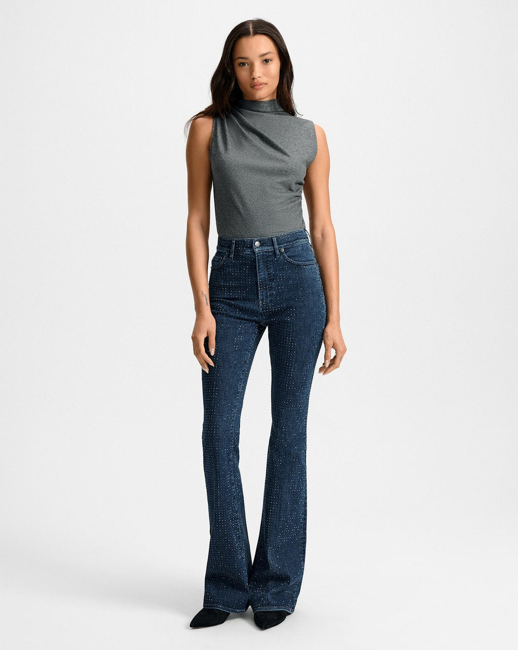 Mylie Mock-Neck Tank Top