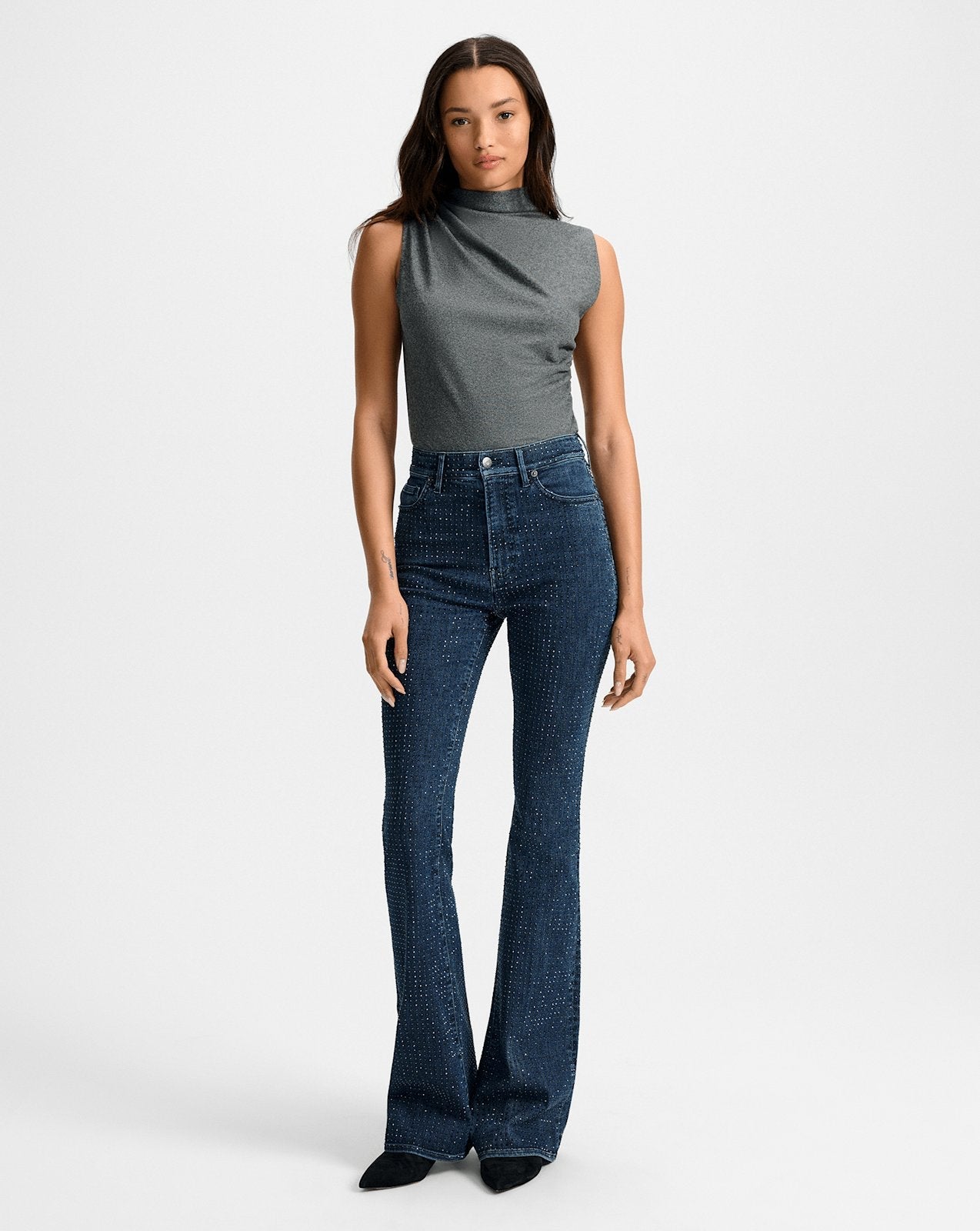 Mylie Mock-Neck Tank Top