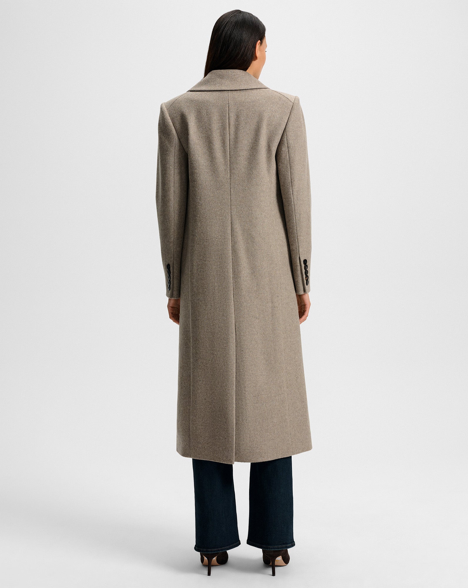 Seth Wool-Cashmere Dickey Coat