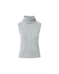 Mazzy Brushed Cashmere Sleeveless Sweater