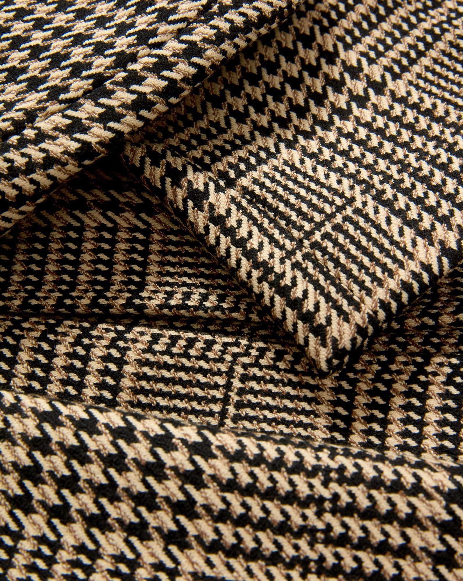 Pavaline Houndstooth Mini Skirt
