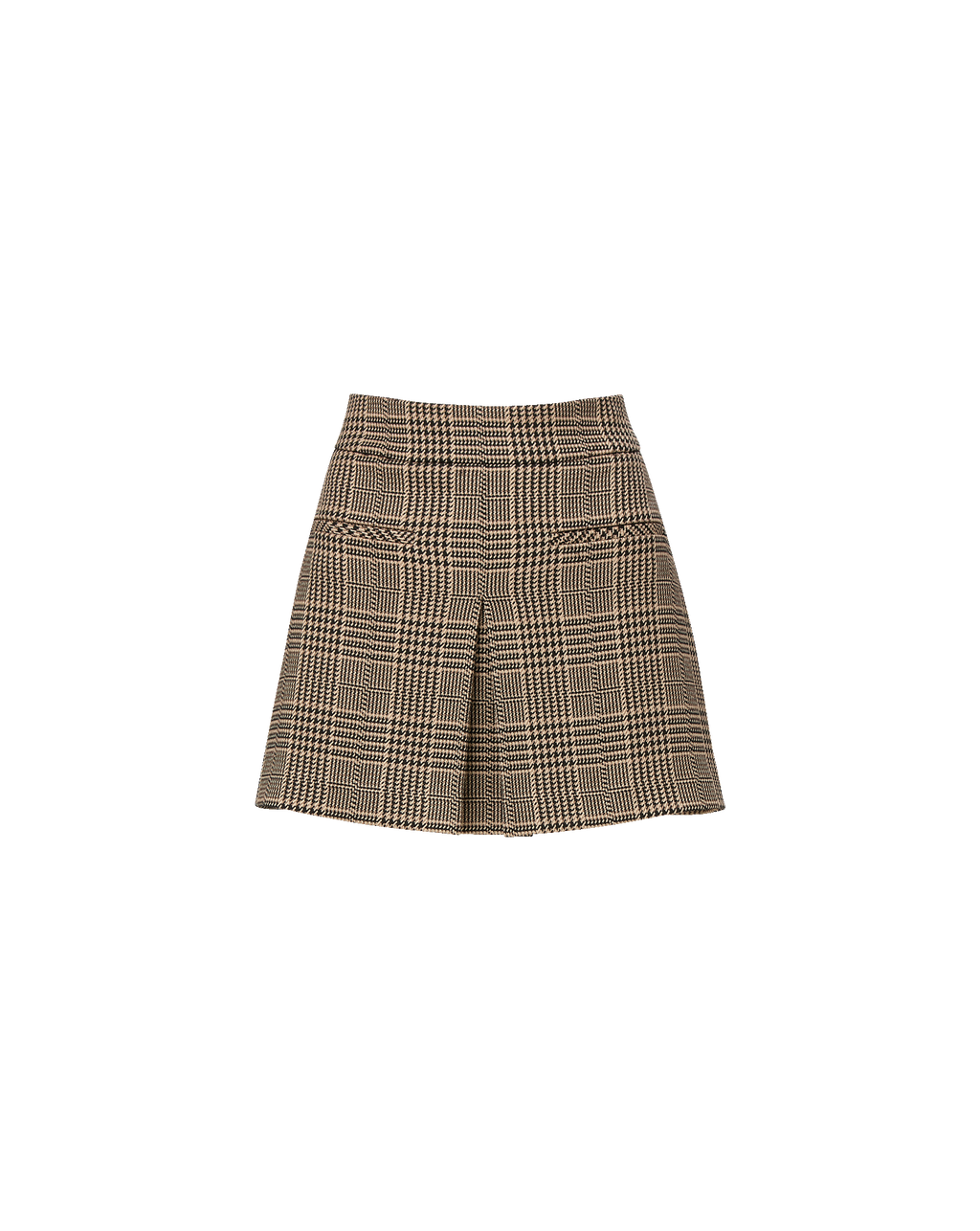 Pavaline Houndstooth Mini Skirt