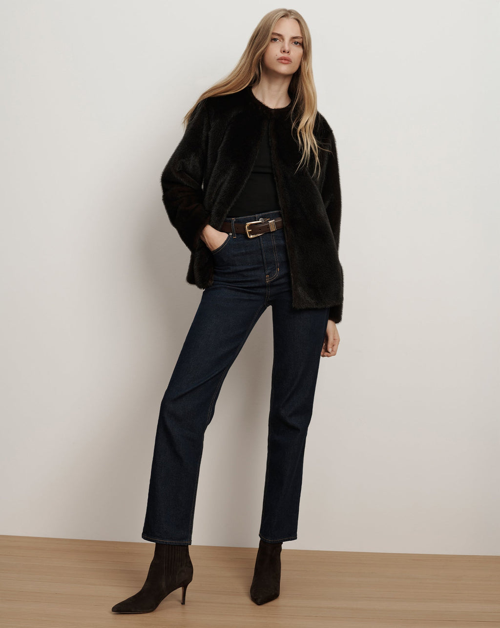 Griselda Faux Fur Coat