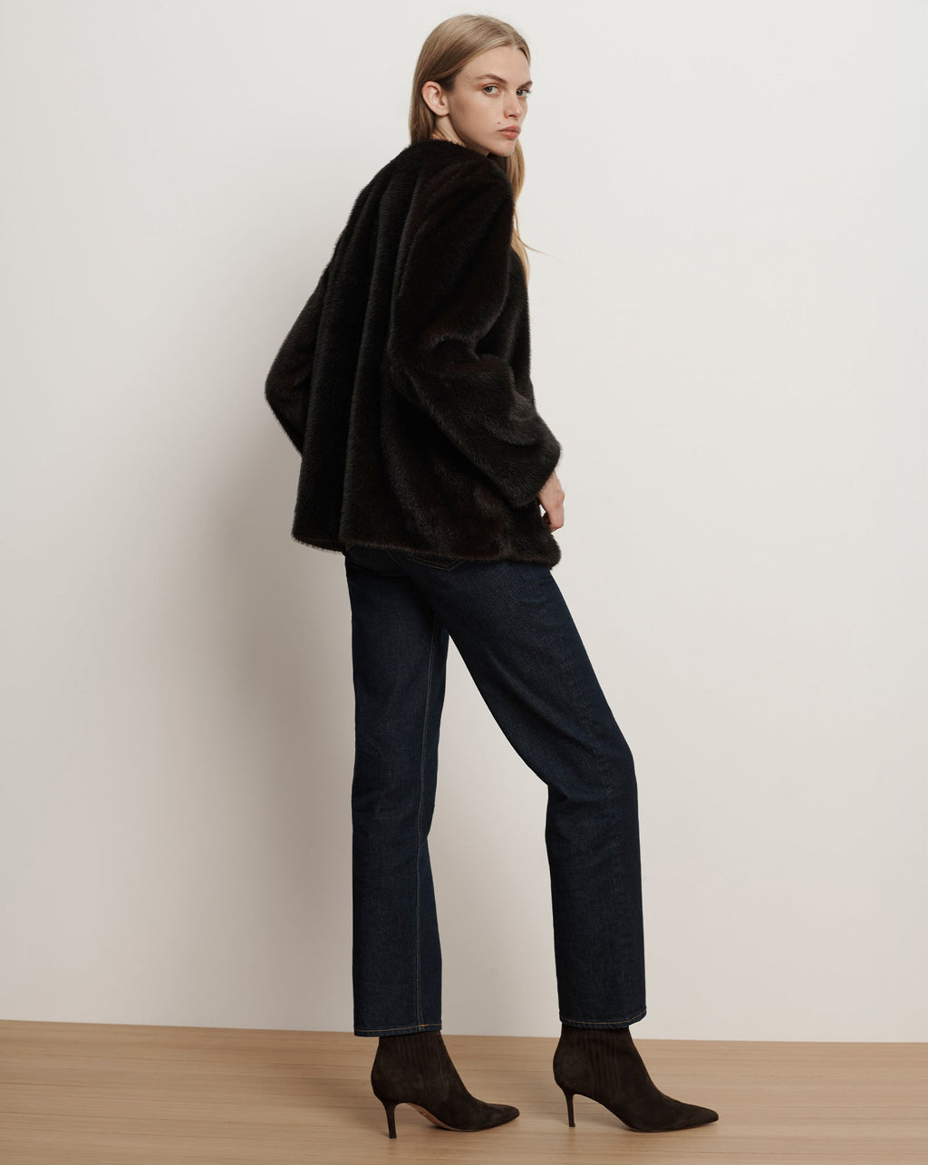 Griselda Faux Fur Coat