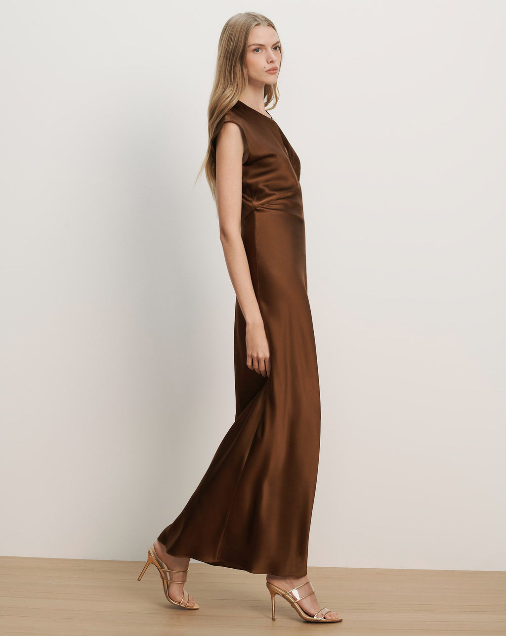 Nelzy Silk Maxi Dress