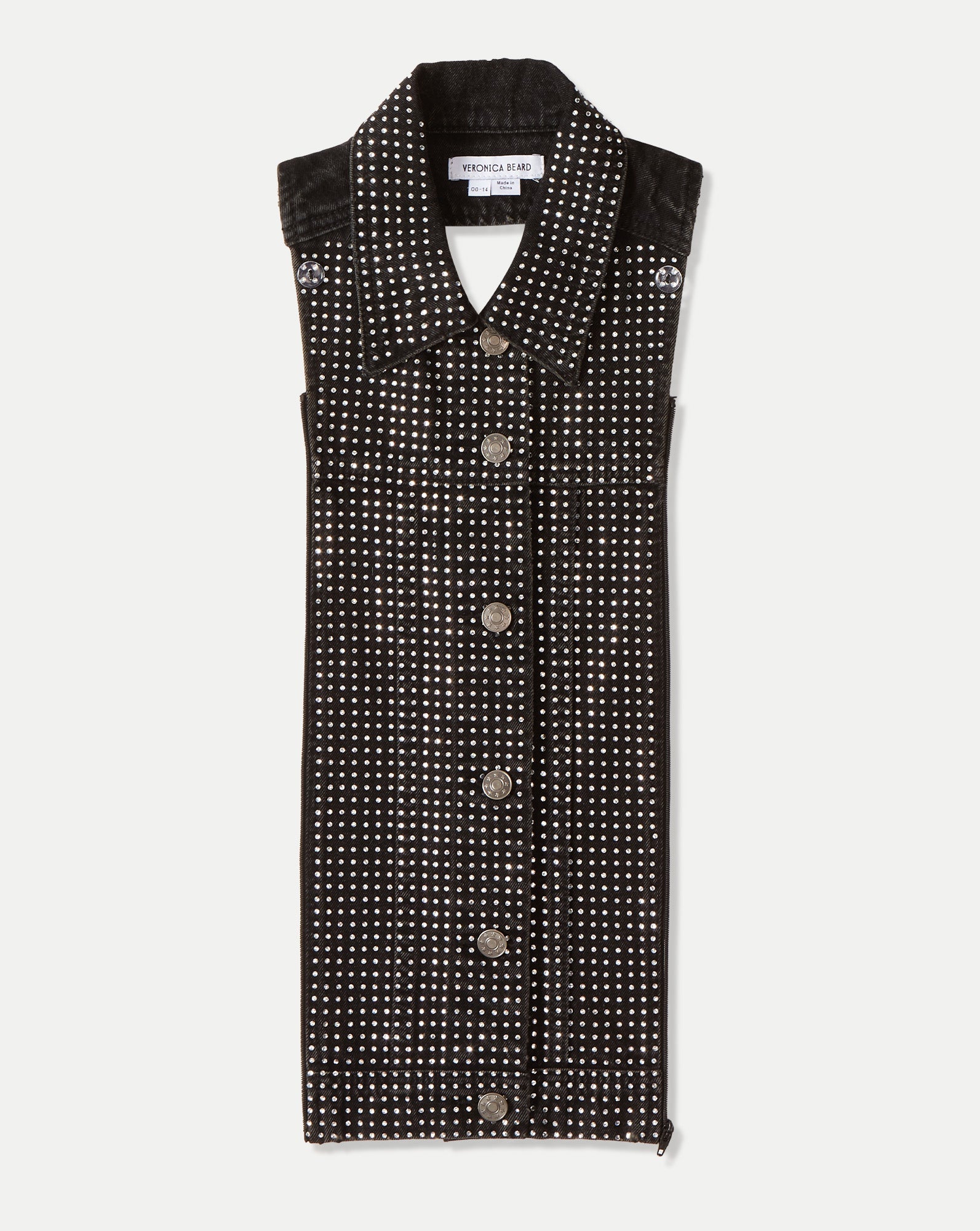 Slate Embellished Dickey