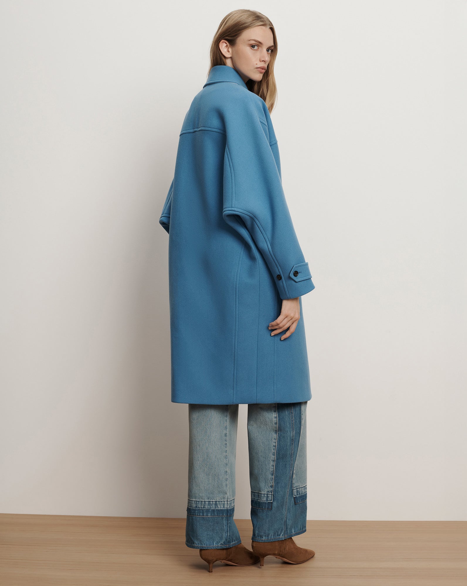 Laurent Cocoon Dickey Coat