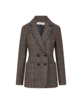 Hedi Plaid Dickey Jacket