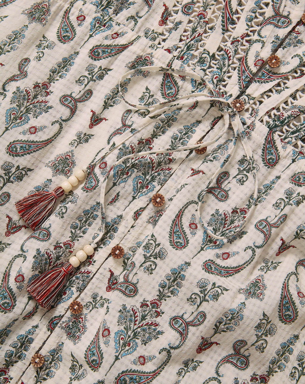 Vani Paisley Midi Dress