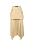 Patricka Layered Midi Skirt
