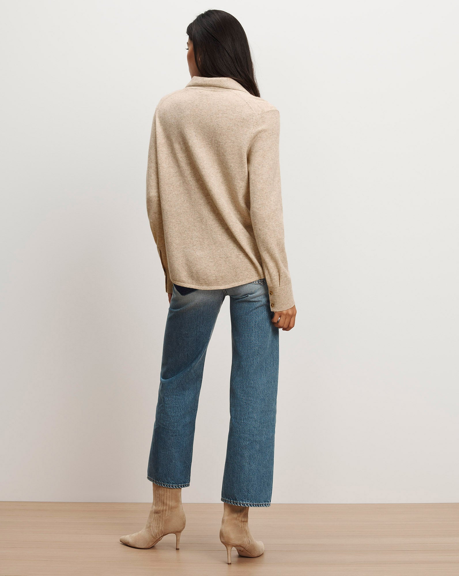 Ayton Wool-Cashmere Knit Top