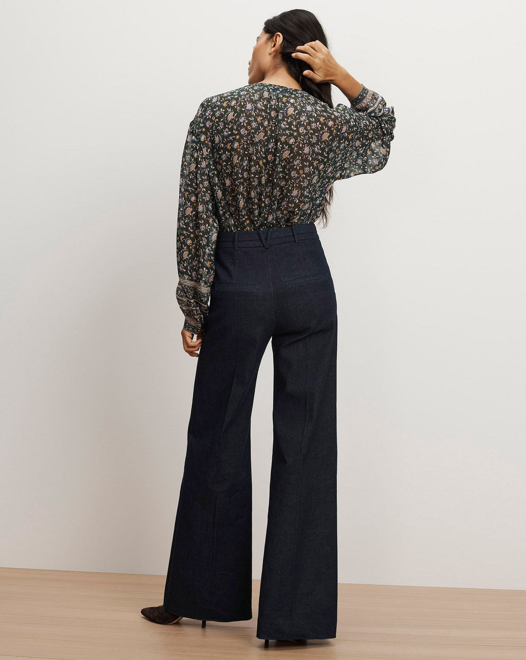 Crue Wide-Leg Denim Pant