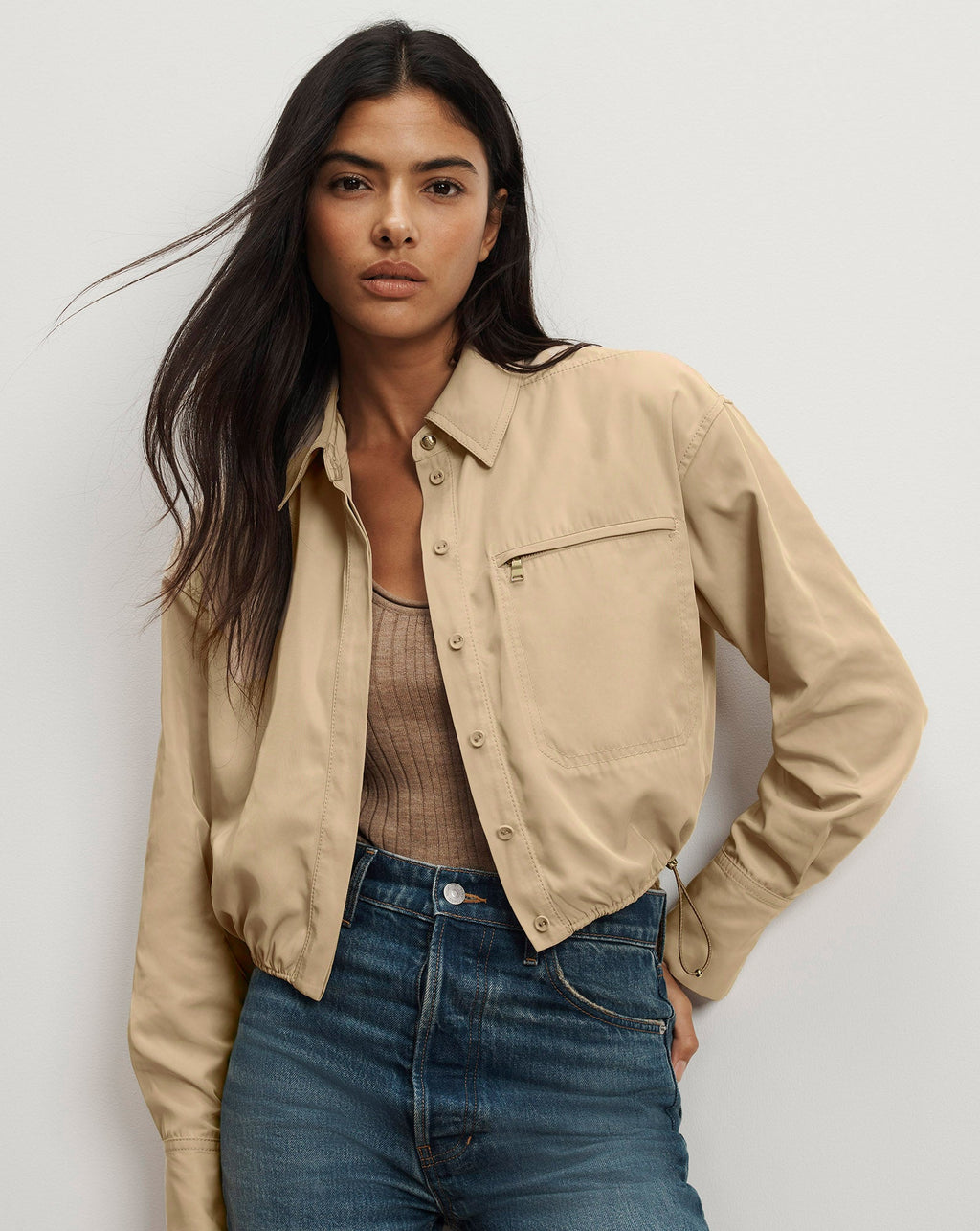Wilfred Bungee Button-Down Shirt