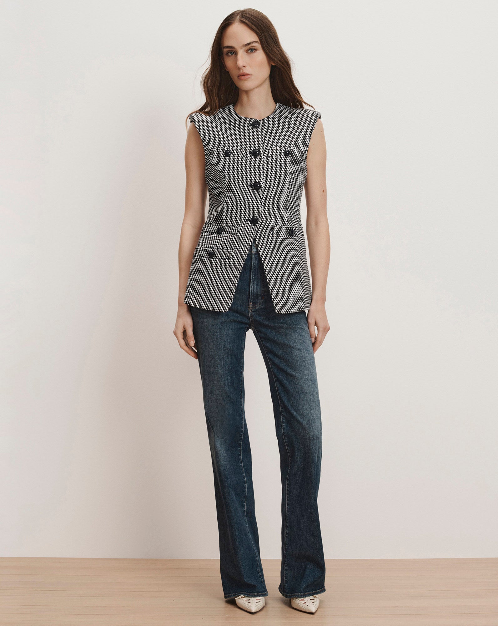 Tamara Tweed Vest