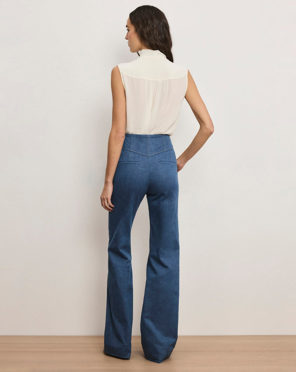 Magnolia Tie-Neck Blouse