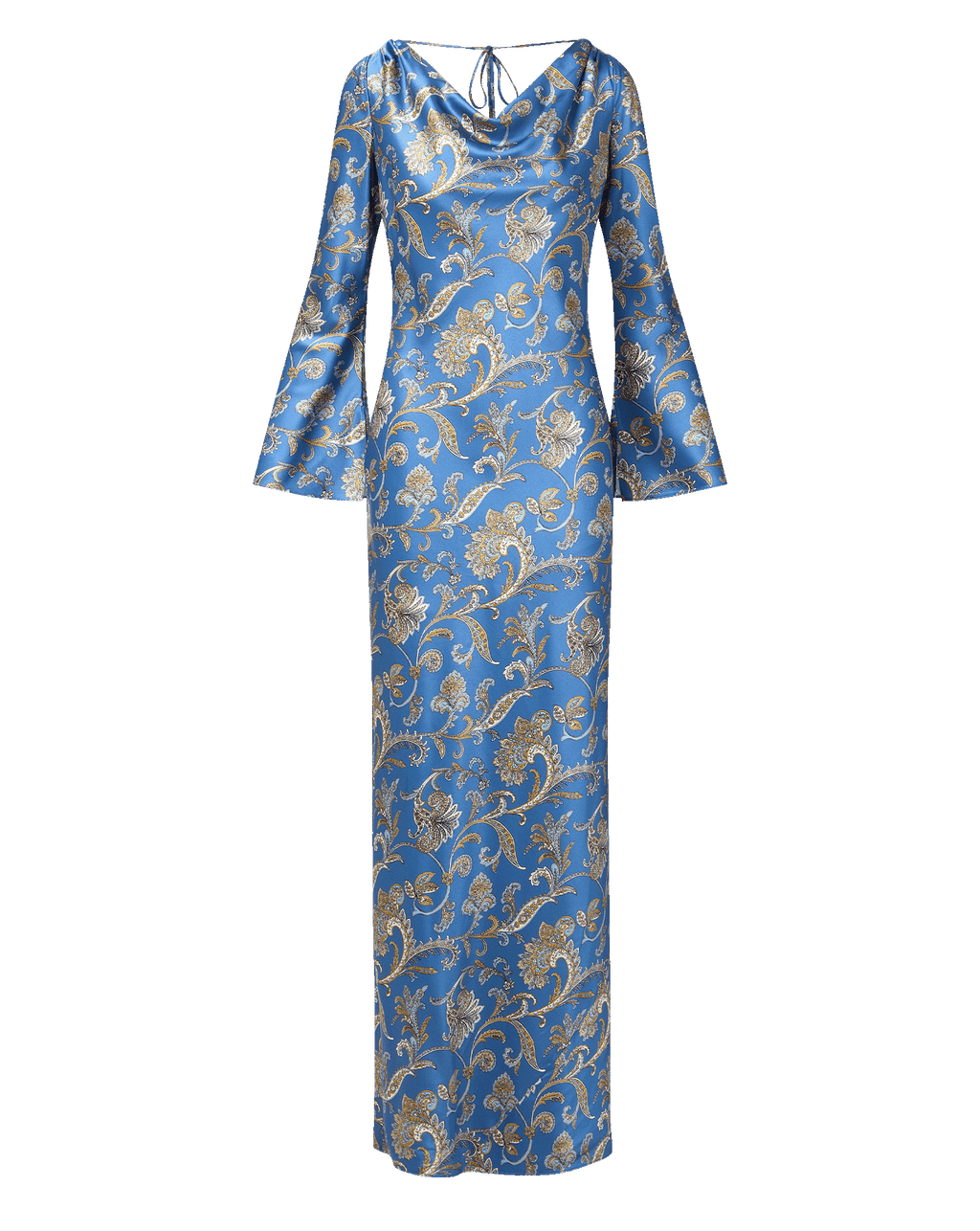 Ember Silk-Blend Maxi Dress