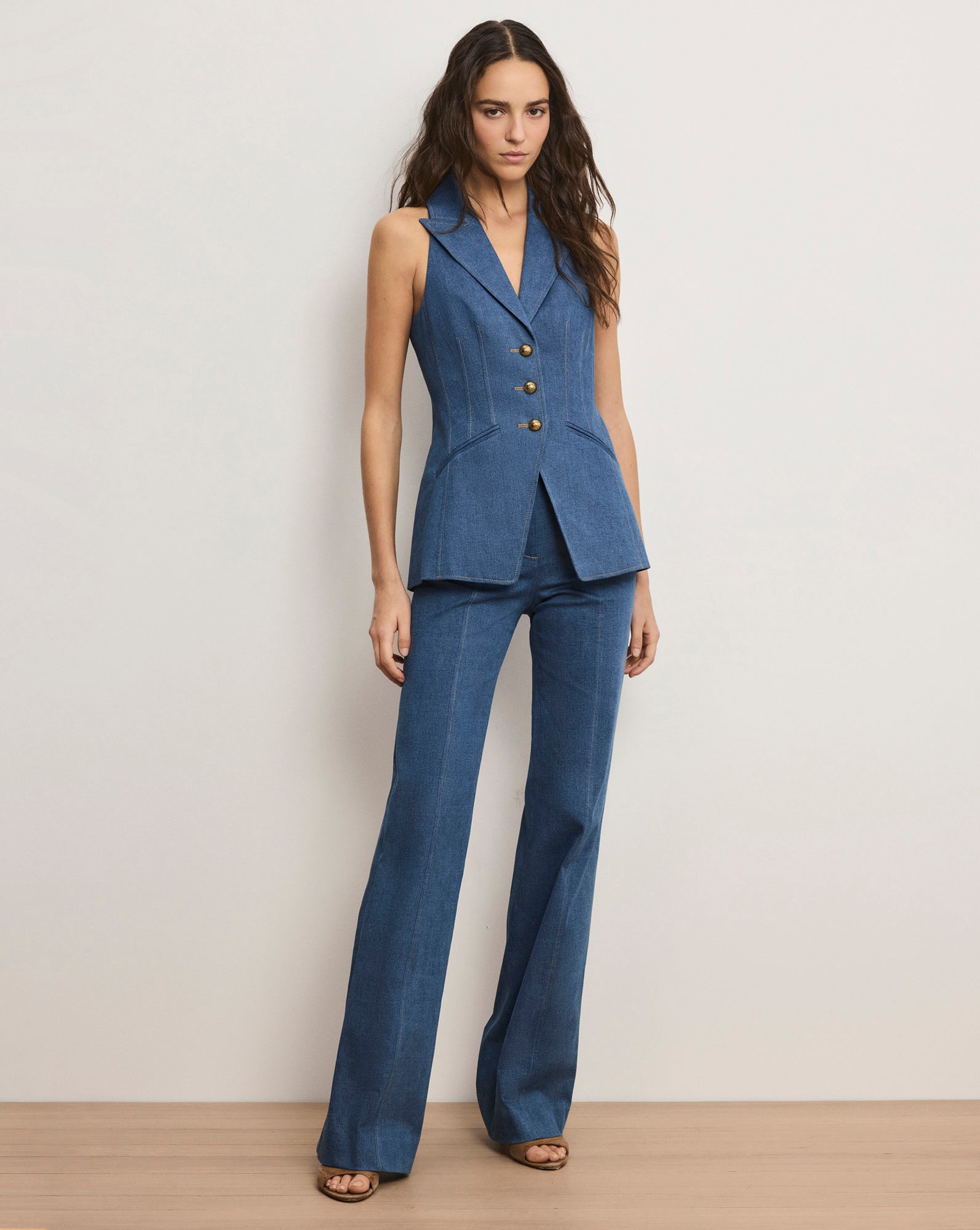 Costa Denim Vest