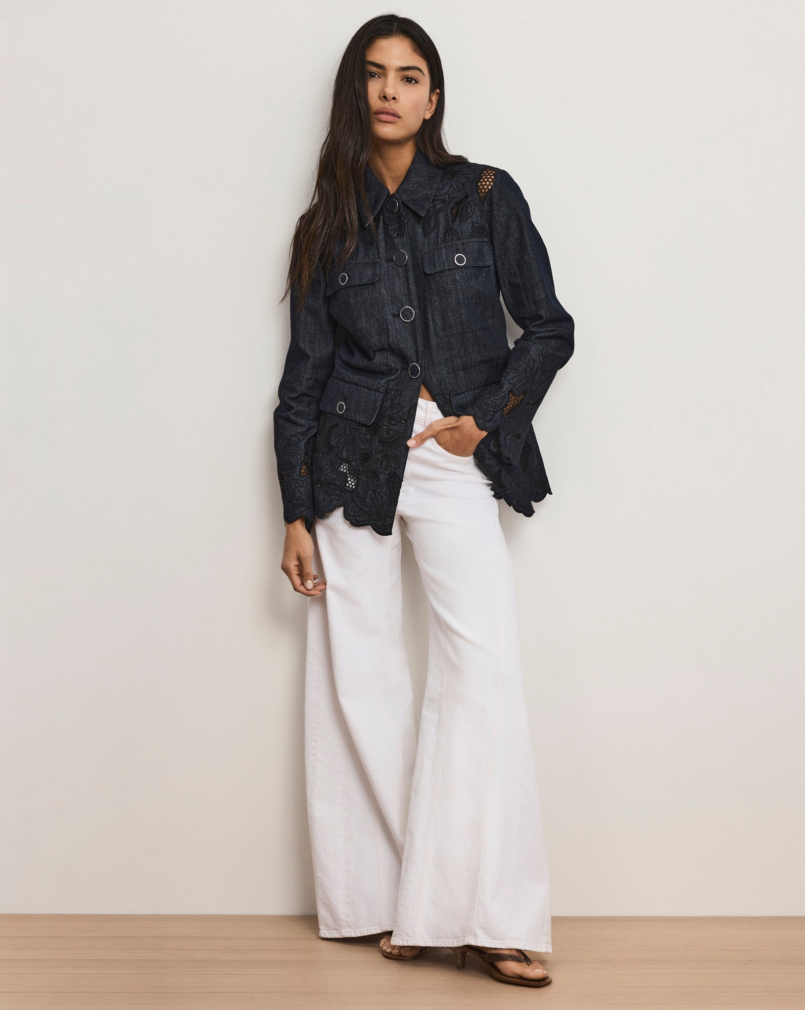 Kiki Eyelet Jacket