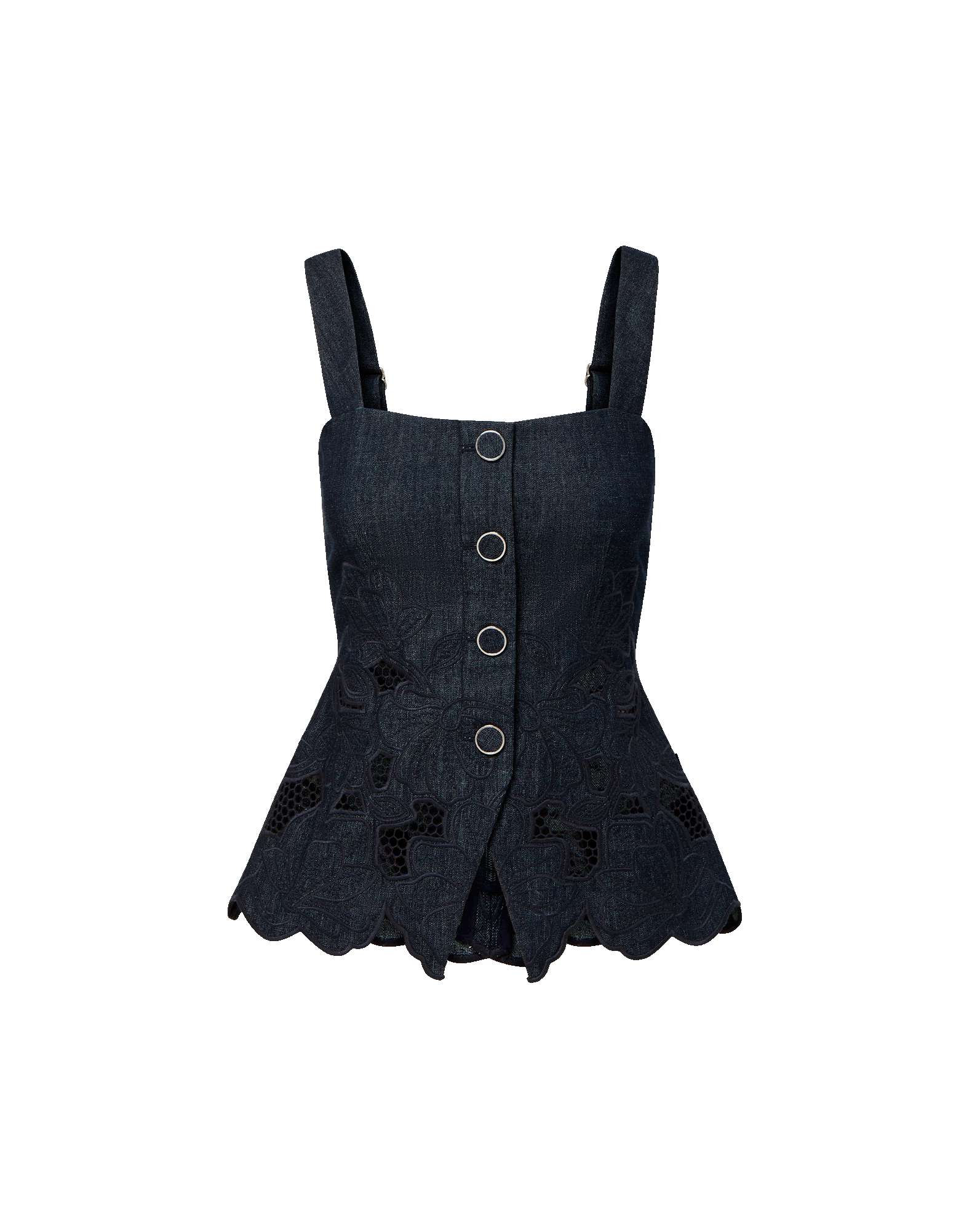 Mirielle Eyelet Tank Top