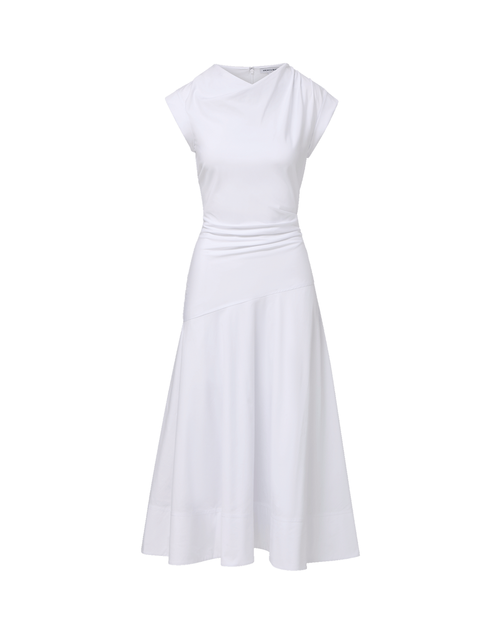 Lisette Cotton Poplin Midi Dress