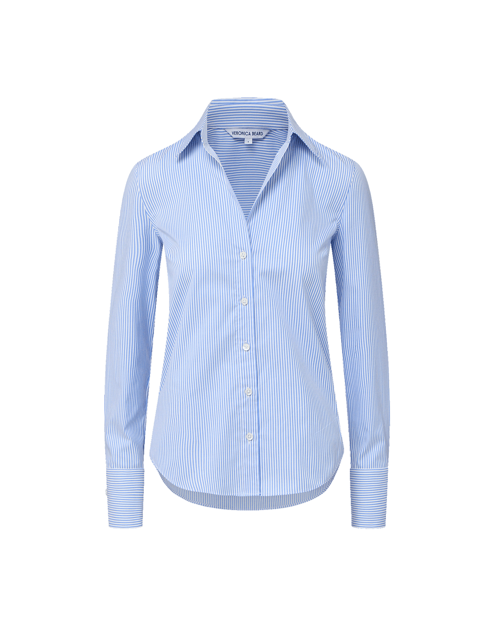 Amelia Striped Button-Down Shirt