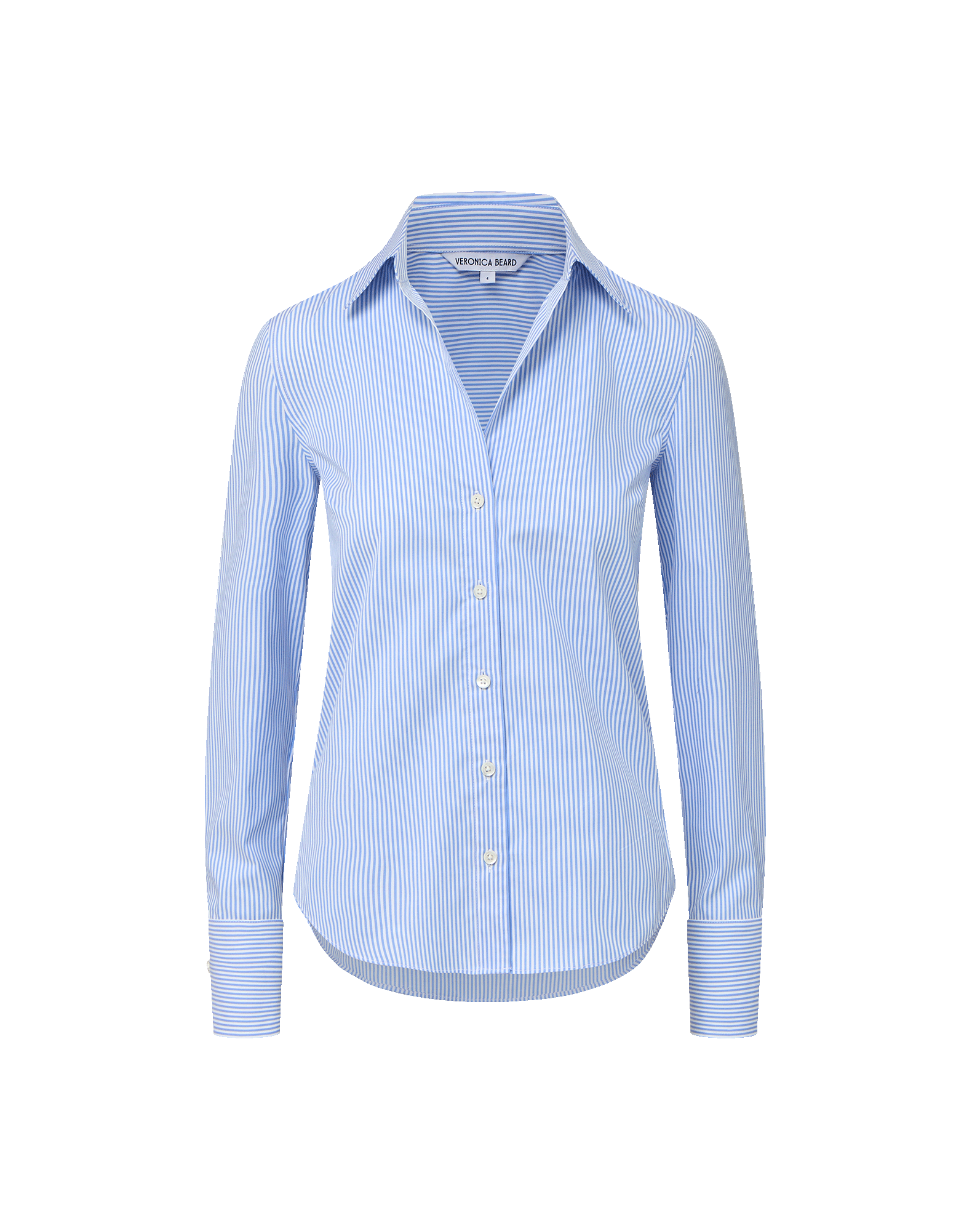 Amelia Striped Button-Down Shirt