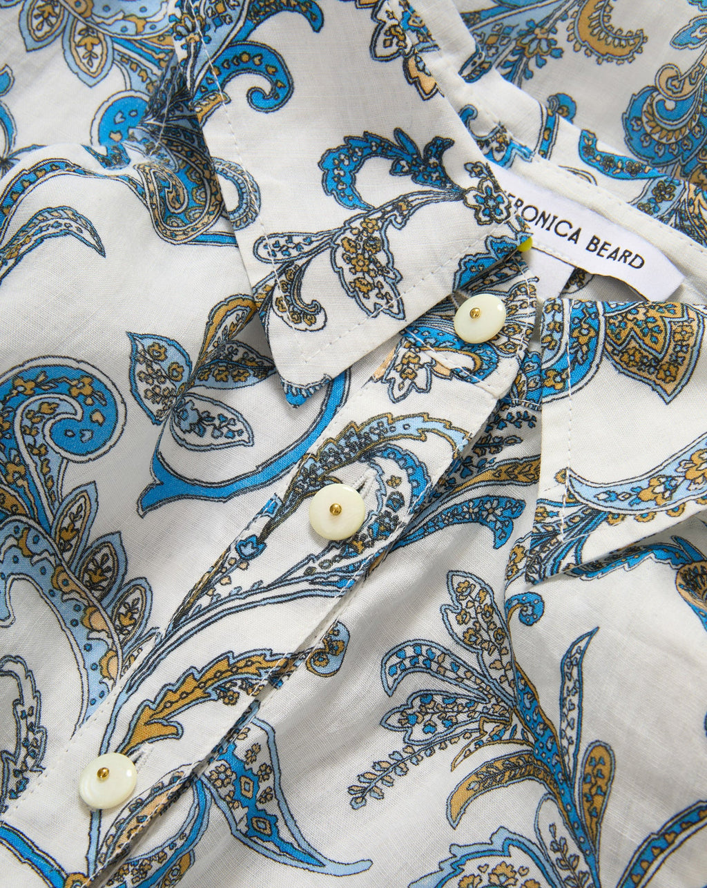 Mackey Paisley Halter Midi Dress