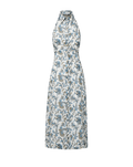 Mackey Paisley Halter Midi Dress