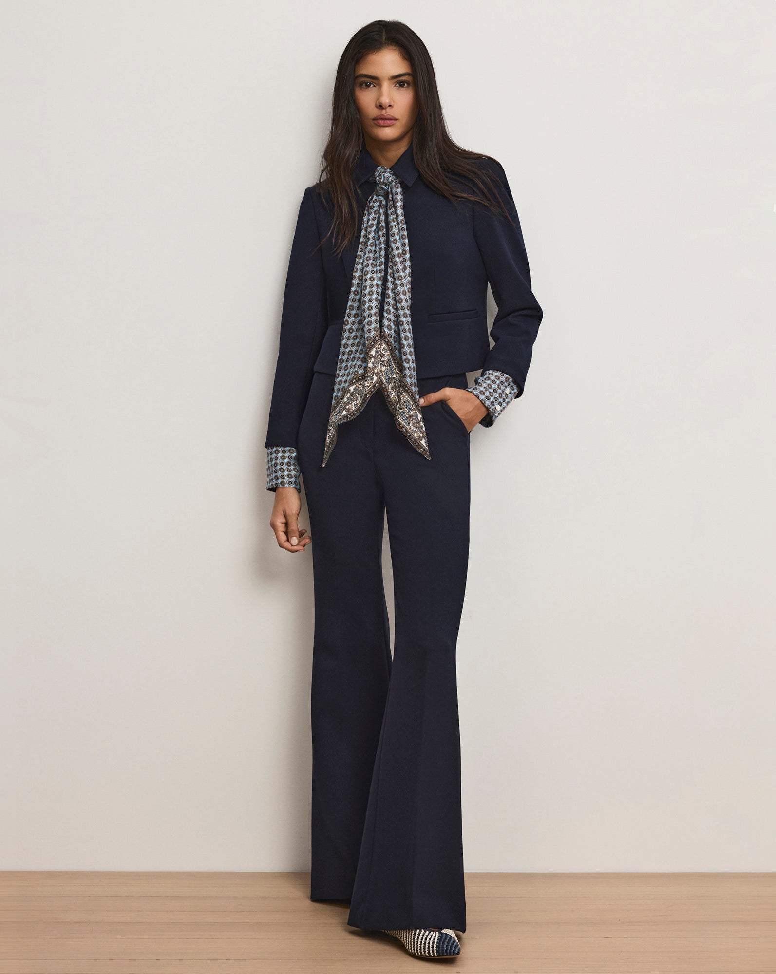 Ismena Removable Scarf Jacket