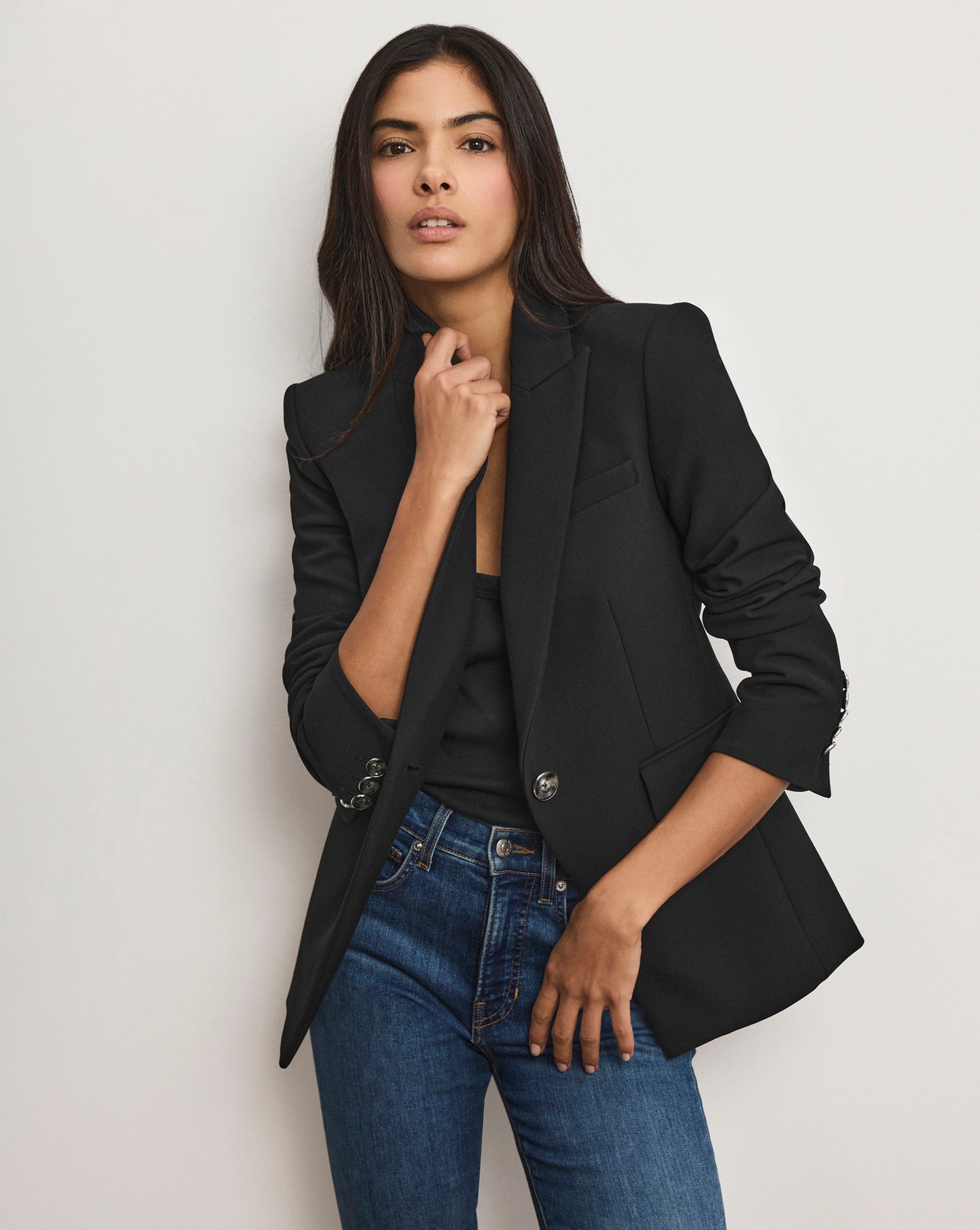 Miller Single-Breasted Dickey Jacket