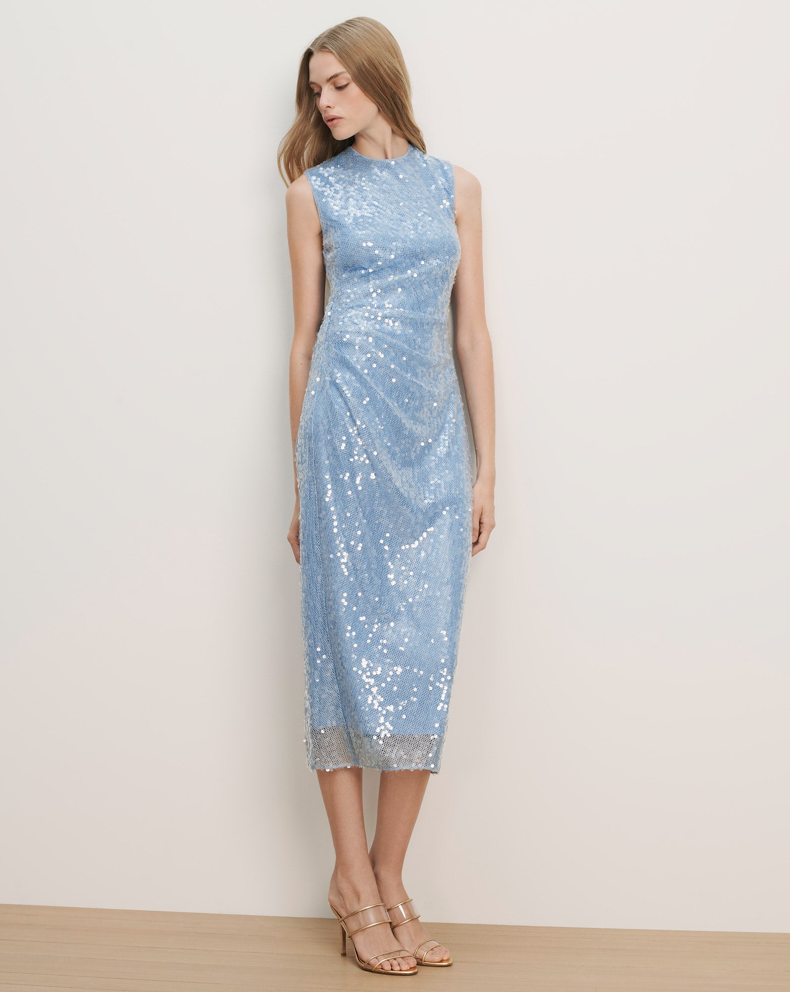 Kimberly Sequin Midi Dress
