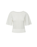 Rhennan Pointelle Knit Top