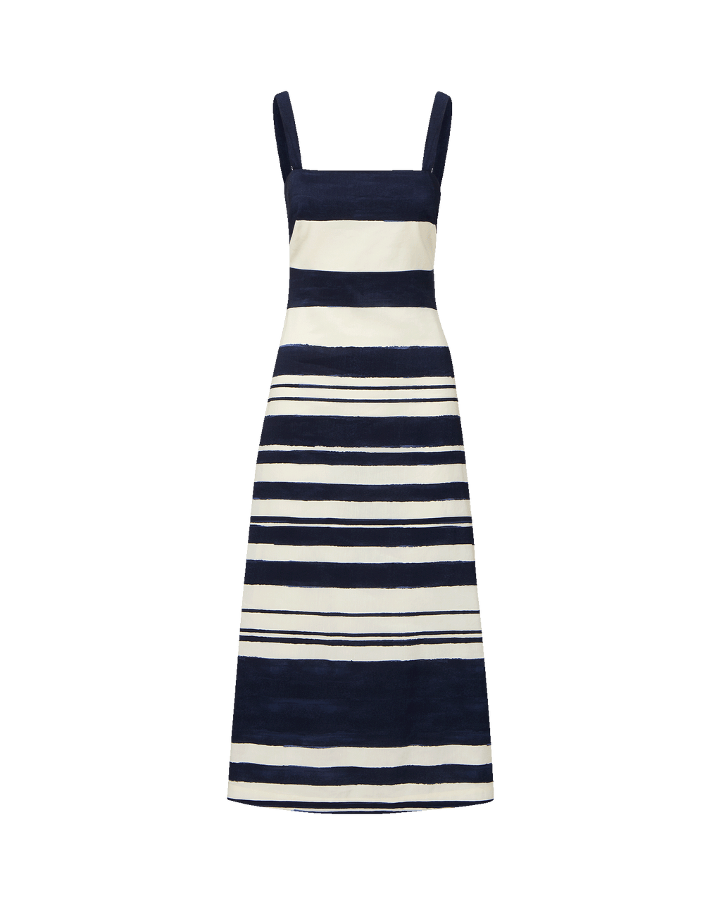 Ella Striped Midi Dress