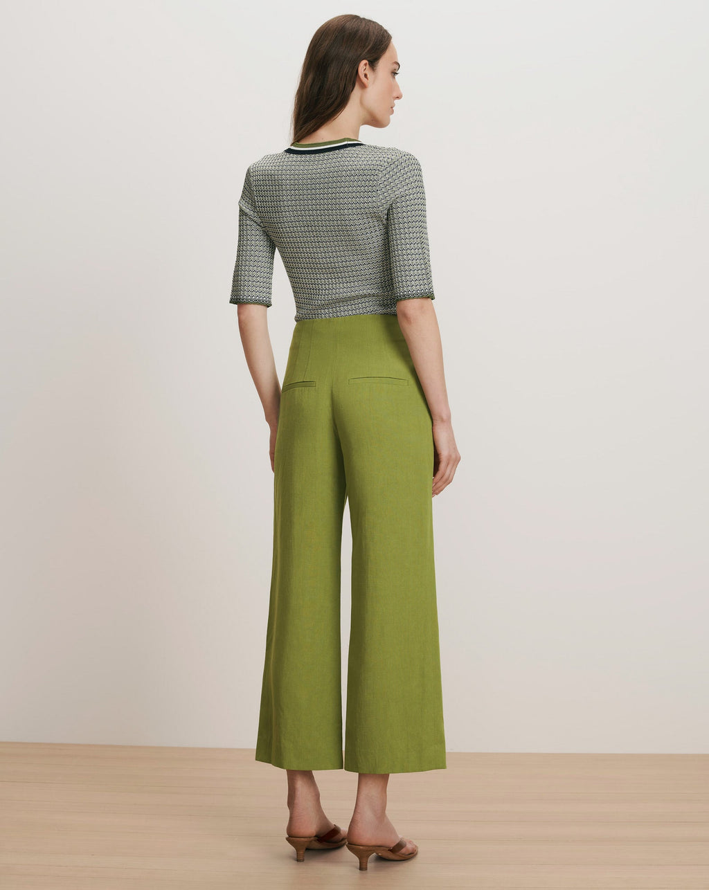 Dova Wide-Leg Linen Pant