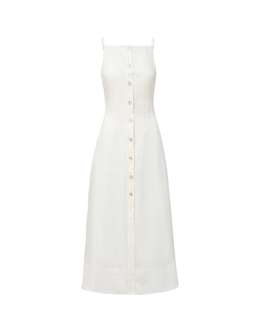 Georges Linen Midi Dress