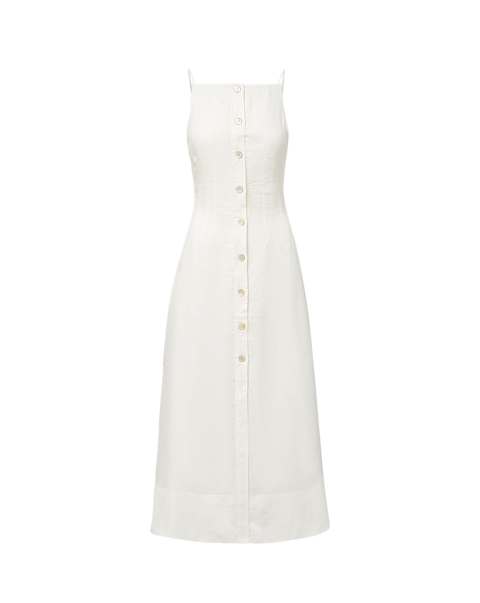 Georges Linen Midi Dress