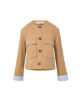 Gala Cropped Utility Jacket