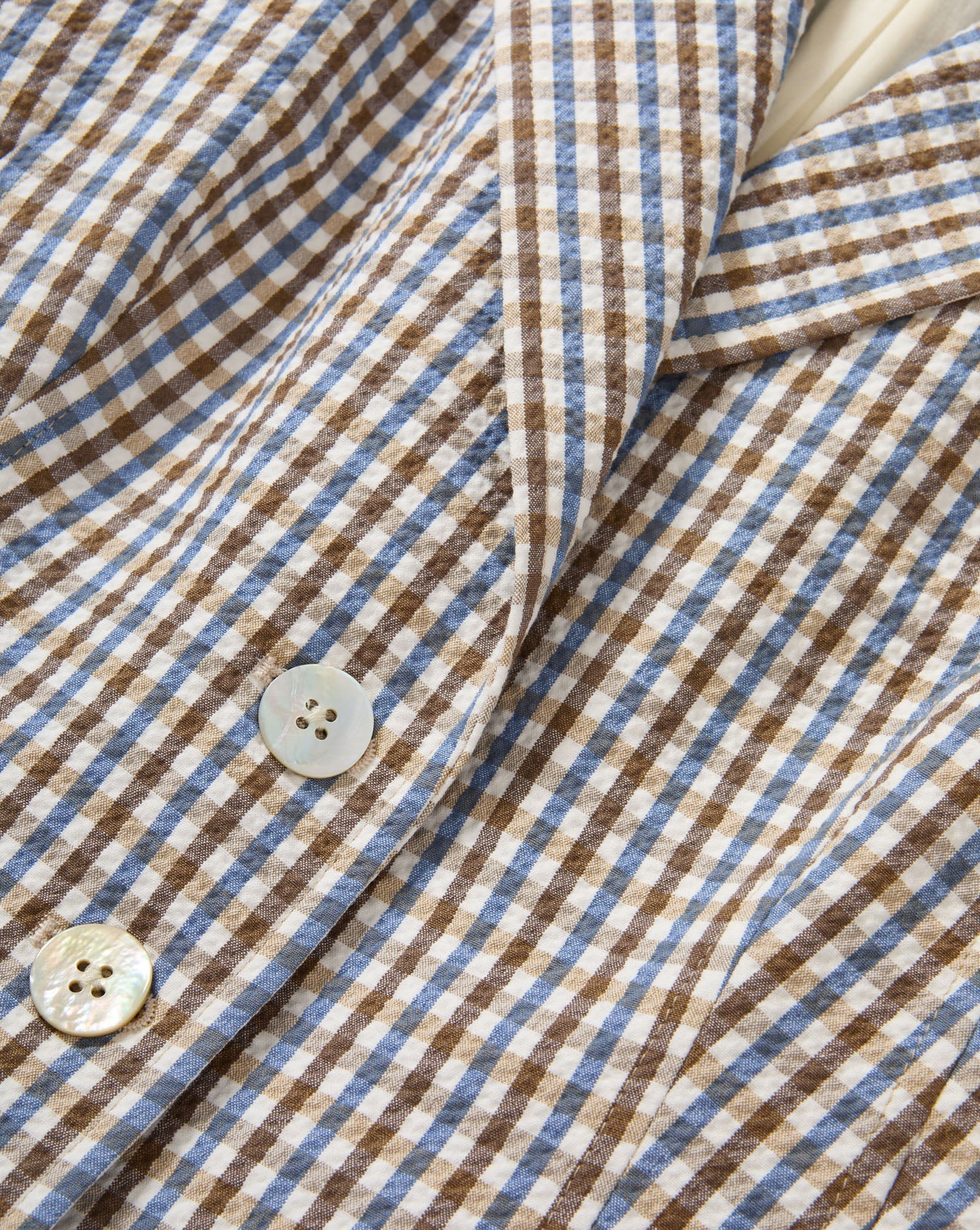 Costa Gingham Vest