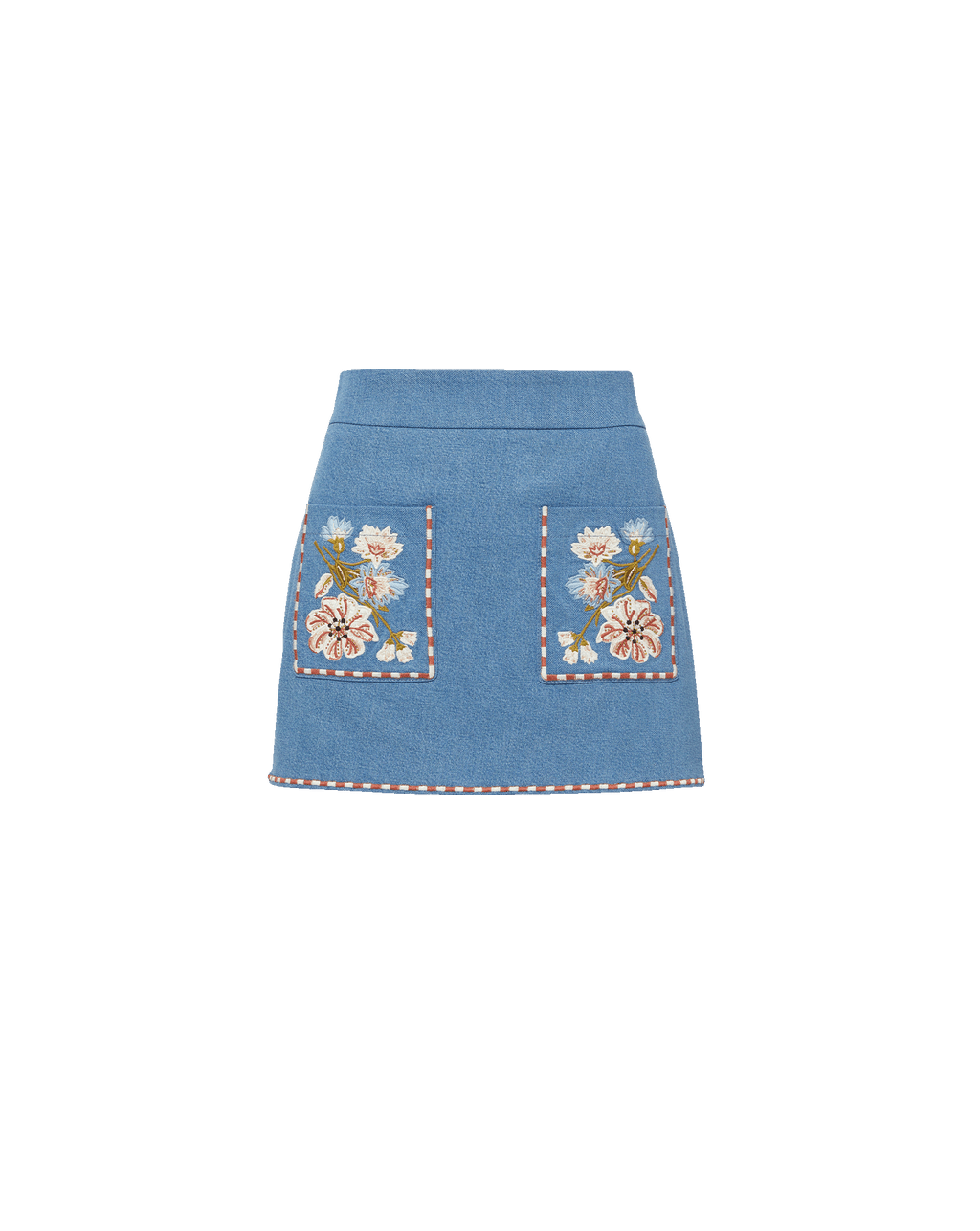Pallas Embroidered Mini Skirt