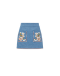 Pallas Embroidered Mini Skirt