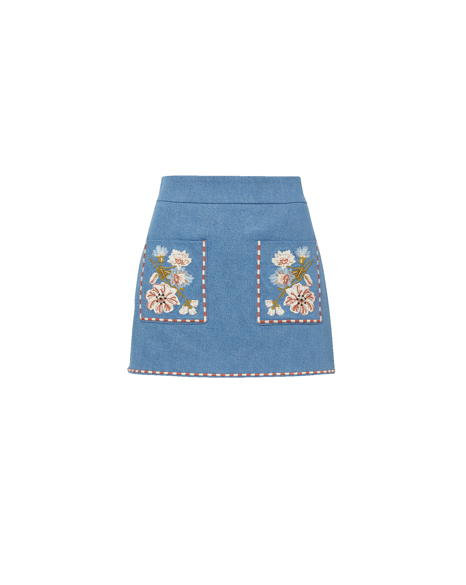 Pallas Embroidered Mini Skirt