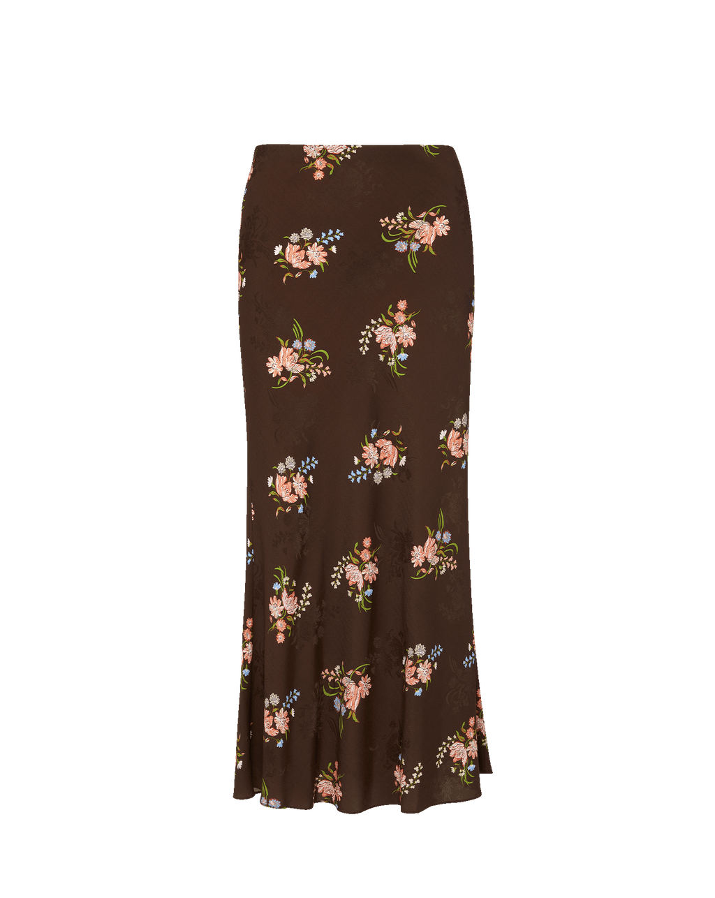 Clover Floral Midi Skirt