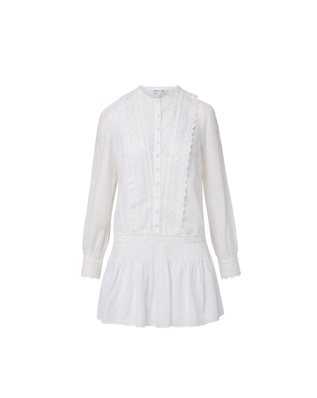 Marguerite Eyelet Mini Dress