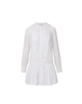 Marguerite Eyelet Mini Dress